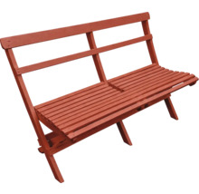 Träbänk för utomhusbruk