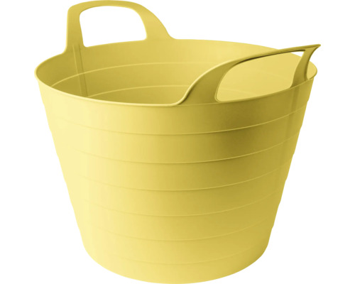 Flexibel hink med handtag för mångsidig användning