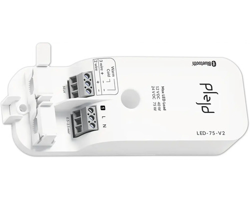 LED-driver PLEJD 75W LED-75-V2 12/24VDC PlaJD LED-transformator LED-75-V2 med Bluetooth-funktion