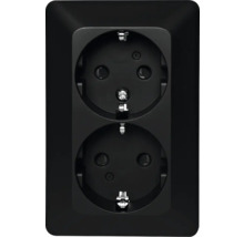 Dubbeluttag för inomhusbruk