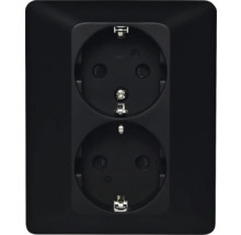 Dubbeluttag för väggmontage