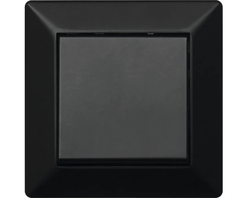 Svart ljusströmbrytare för inomhusbruk