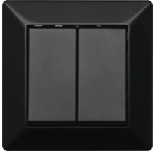 Dubbel strömbrytare för elinstallation