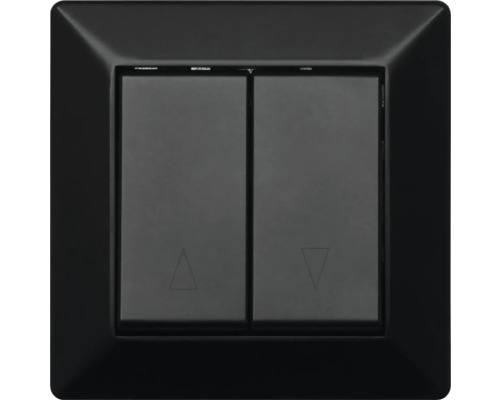 Dubbel persiennströmbrytare med pilsymboler