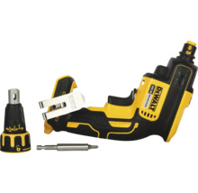 DeWalt gipsskruvdragare med magasinmunstycke och skruvbits