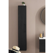 Högt badrumsskåp med dörr och handtag