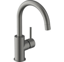 Köksblandare i metall med hög pip