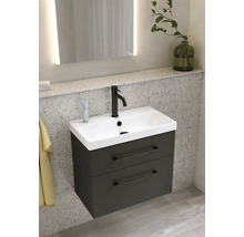 Tvättställ med underskåp och två lådor i badrummet