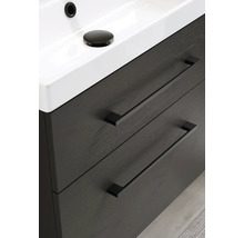 Tvättställsskåp med två lådor och bänktvättställ