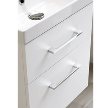 Tvättställsskåp med två lådor och handtag