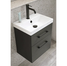 Tvättställ med underskåp och två lådor i badrummet