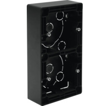 Dubbel apparatdosa för elinstallation