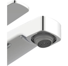 Kromad kran, närbild