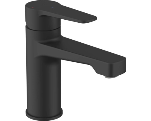 Svart tvättställsblandare