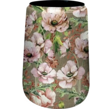 Dekorativ behållare med blommönster