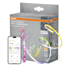 Osram Smart Flex 2 meter LED-remsa med förpackning och smartphone-app