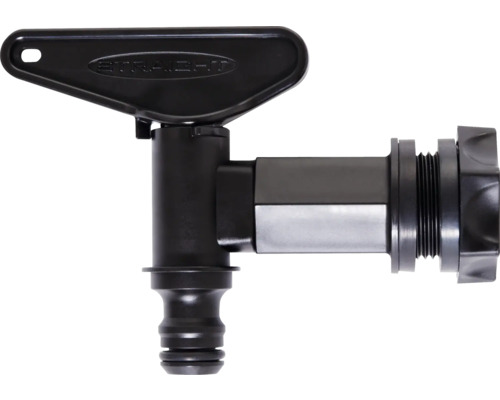 Trädgårdsslangskran med handtag