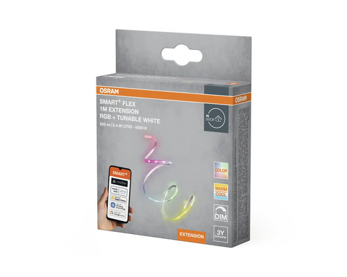 Osram Smart+ Flex 1 meter förlängning för inomhusbruk, styrbar med app