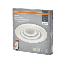 Osram Smart+ Orbis Spiral LED-taklampa, 500 millimeter diameter, ställbar vit