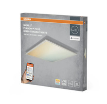Förpackning för en Osram Smart+ Planon Plus 60x60 ställbar vit taklampa