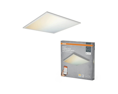 Osram Smart Plus Planon taklampa 60x60 och produktförpackning