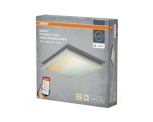 Osram Smart Plus Planon taklampa 30 x 30