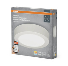 Osram Smart Plus Orbis Downlight 200 millimeter justerbar vit förpackning