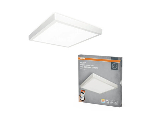 Osram Smart Plus Orbis Downlight 400x400 justerbart vitt med förpackning