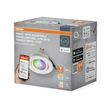 Osram Smart+ Spot Adjustable-lampa i produktförpackning
