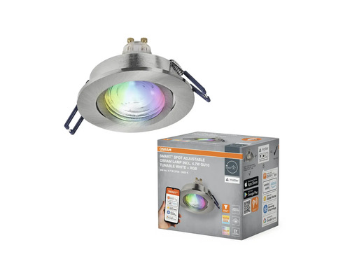 Osram Smart Spot Adjustable inklusive GU10-lampa och förpackning