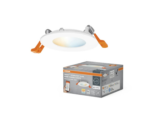 Osram Smart Downlight Slim 85 mm tunable white lampa med förpackning