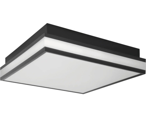 Fyrkantig taklampa med LED