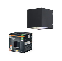 Osram Smart+ vägglampa med justerbar ljusstråle och förpackning.