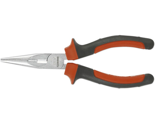 Spetstång PATTFIELD 160mm Plattång med långa, avsmalnande käftar och isolerade handtag