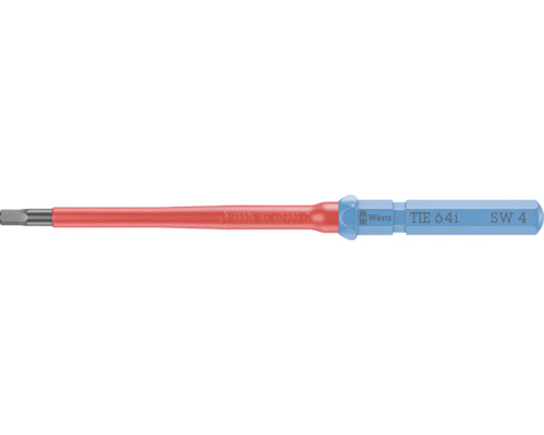 Wera logotyp, skruvmejsel TIE 64 i SW 4