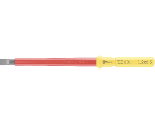Wera skruvmejsel för spårskruvar, 1,2x6,5