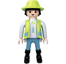 Playmobil figur med hatt och väst