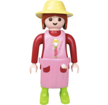 Playmobil leksaksfigur med hatt och förkläde