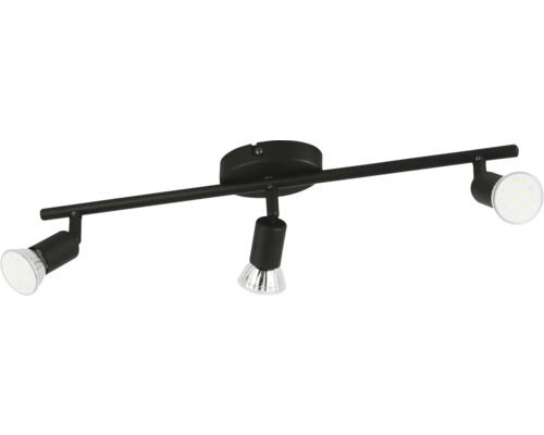 Taklampa med tre spotlights