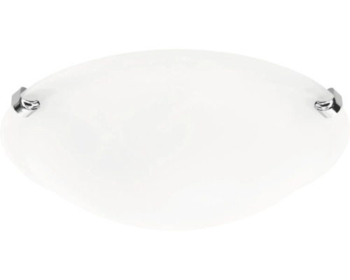 Taklampa med kromfäste