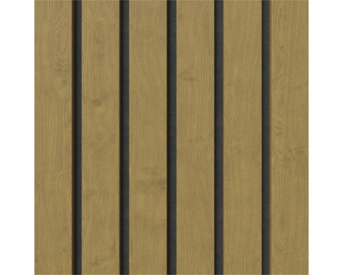 Träpaneler med vertikala accenter för väggdekoration