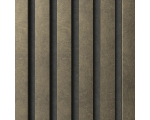 Dekorativa paneler med räfflad yta