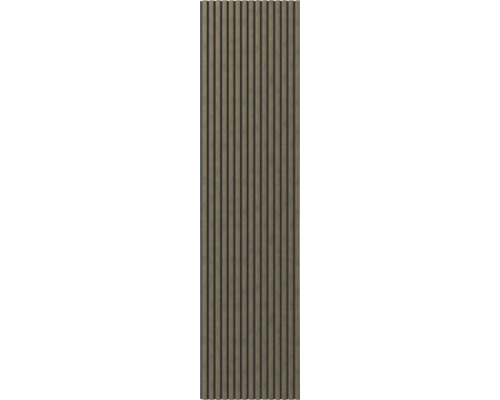 Väggpanel med vertikala ribbor för inredning