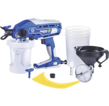Färgspruta med tillbehör