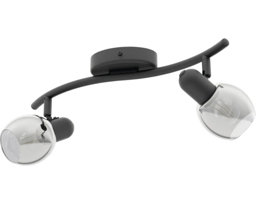 Taklampa med två spotlights