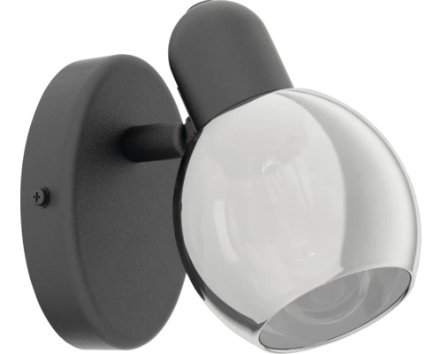 Vägglampa med vridbar spot