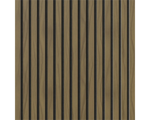 Träpanel med vertikala lameller för väggbeklädnad