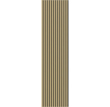 Träpanel med ribbad look för vägg- och takdesign