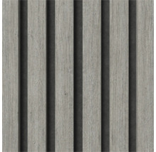 Träpaneler med vertikala lameller för väggdekoration