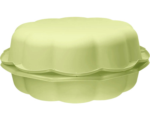 Sandlåda av plast med lock